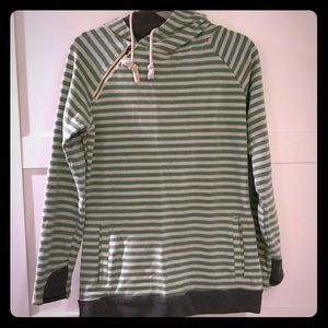 Cozy double hood sweatshirt